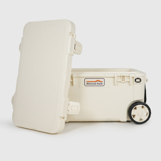 43L Hakkoda Cargo Cool Box (Antique White) #contain