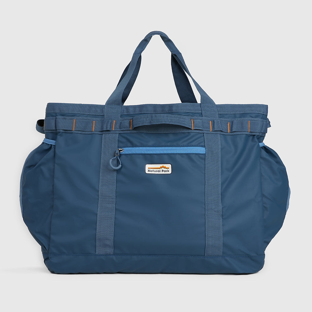 hue & ash large nylon travel tote bag 60L Huerfano Gear Tote (Blue Fusion/Moonlit Ocean) · Natural Park