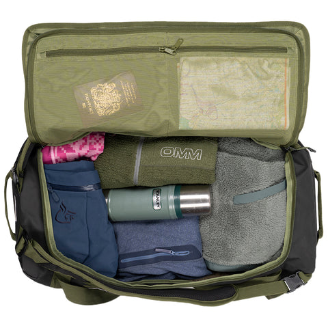 80L Eldorado Packable Duffle (Off Black) #contain