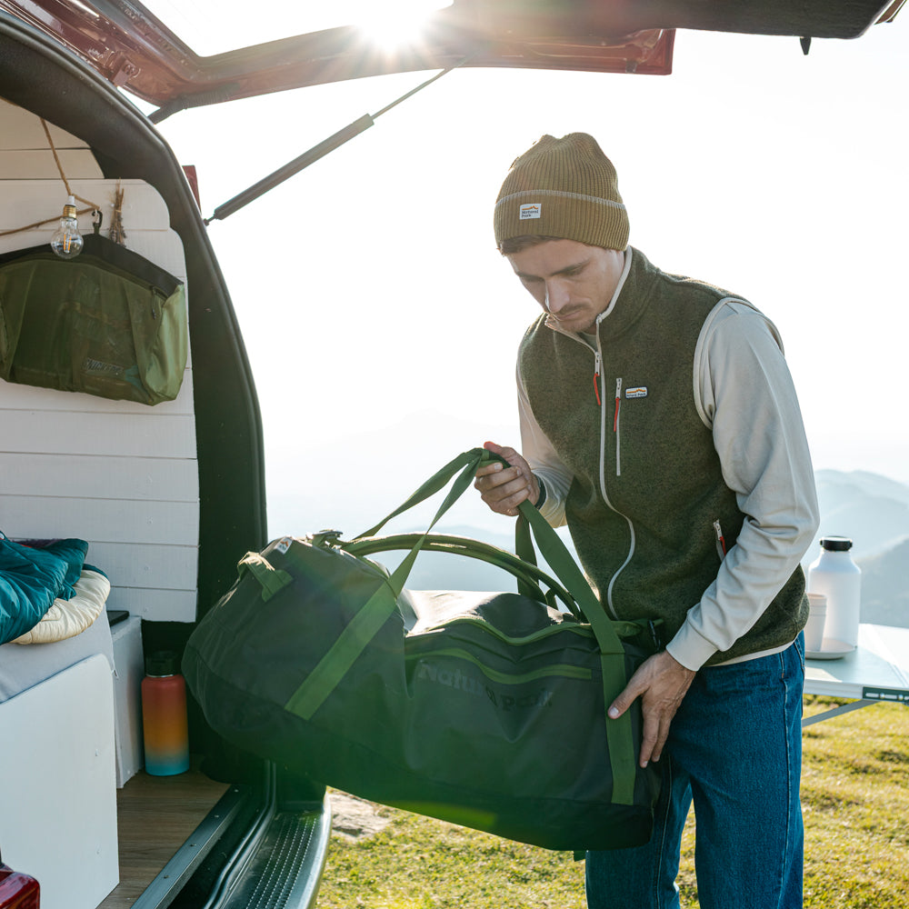 80L Eldorado Packable Duffle (Off Black)