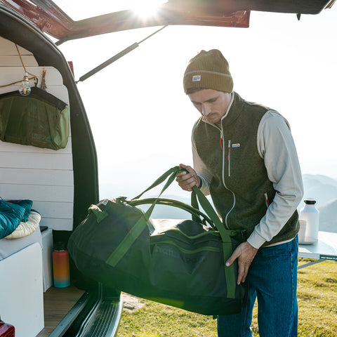 80L Eldorado Packable Duffle (Off Black)