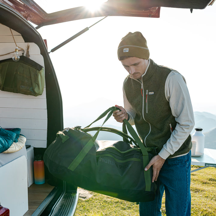 80L Eldorado Packable Duffle (Off Black)