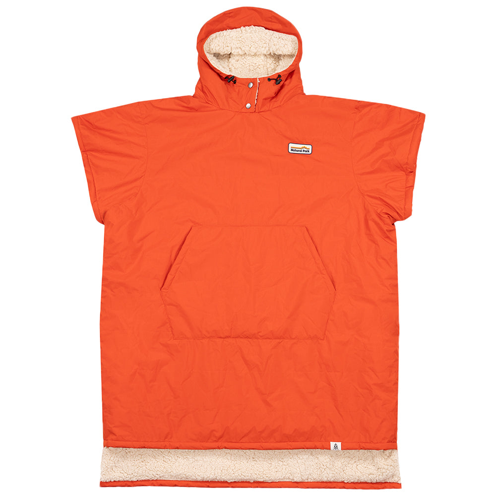 Entoto Weatherproof Changing Poncho (Orange) #contain