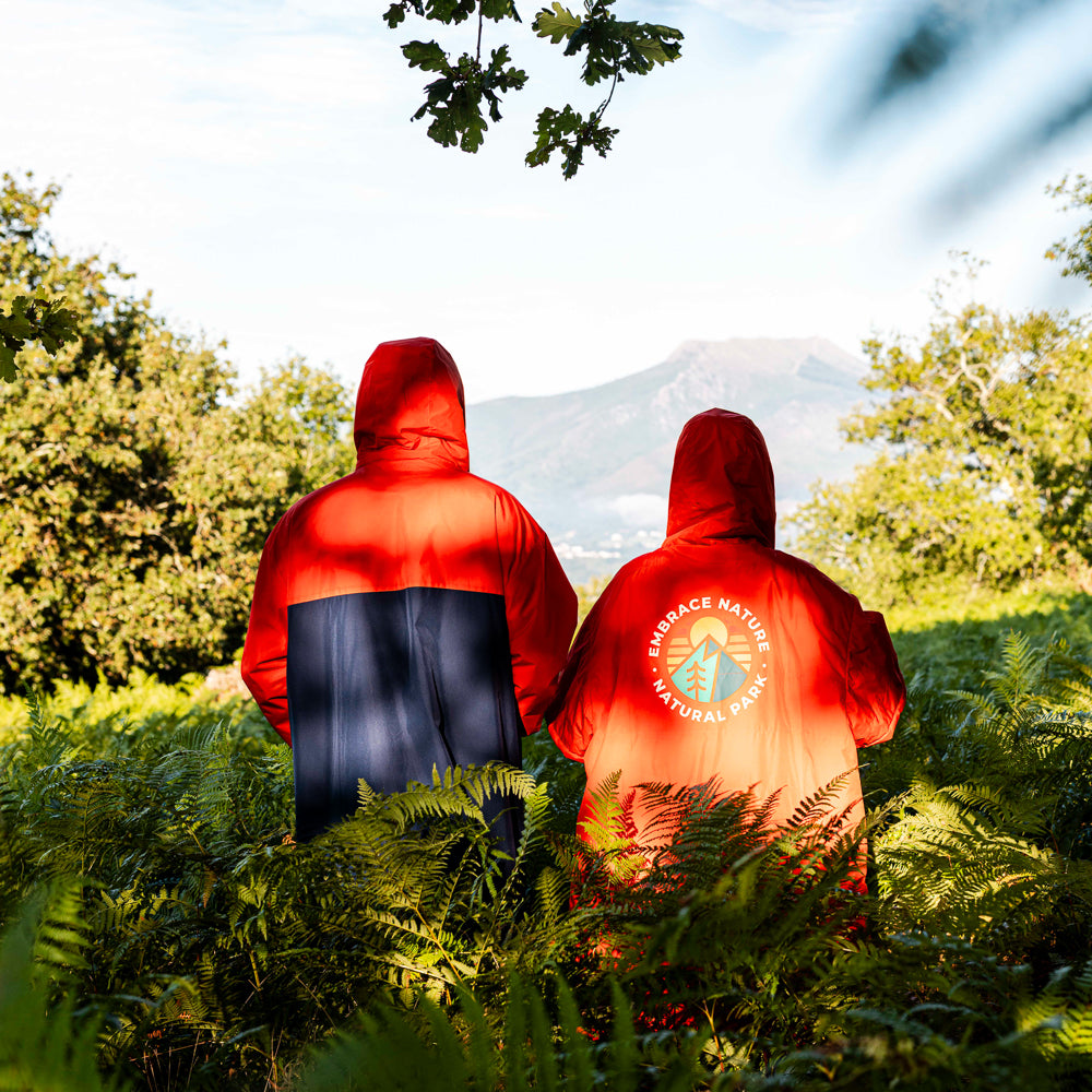 Entoto Weatherproof Changing Poncho (Orange)