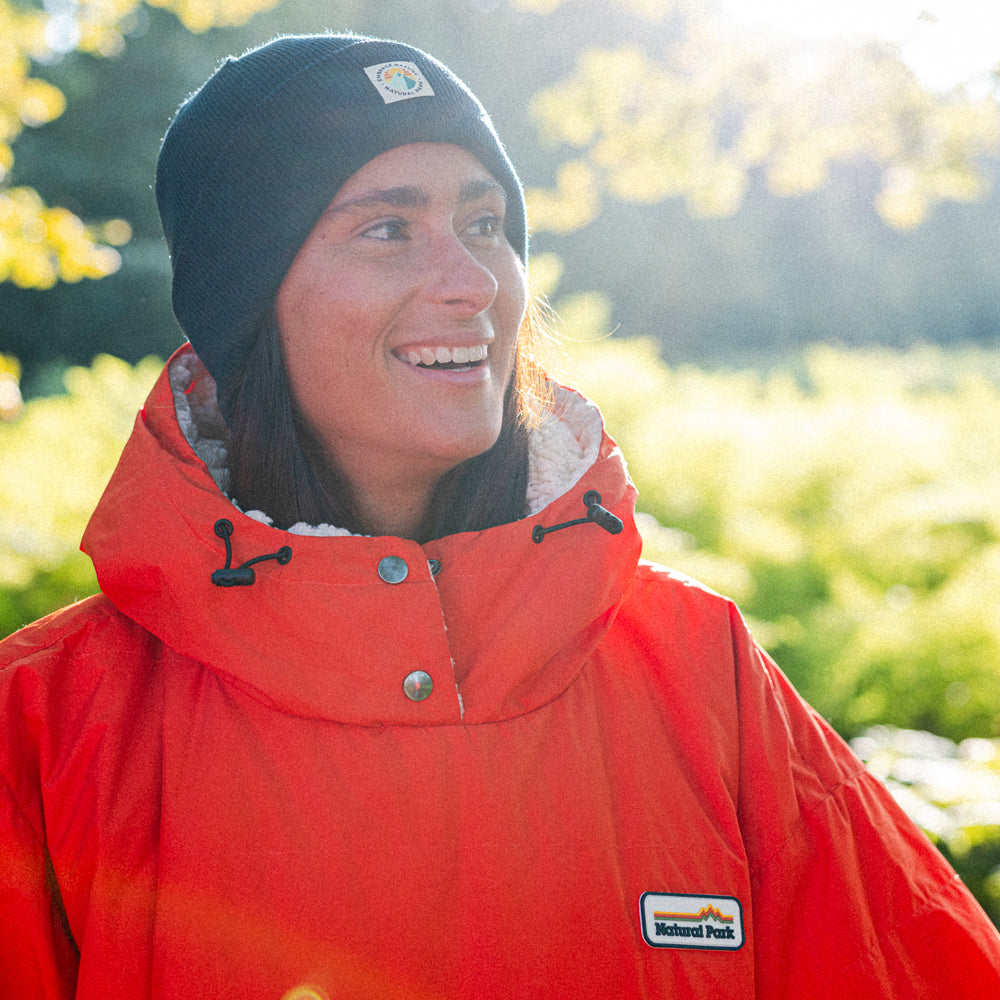 Entoto Weatherproof Changing Poncho (Orange)