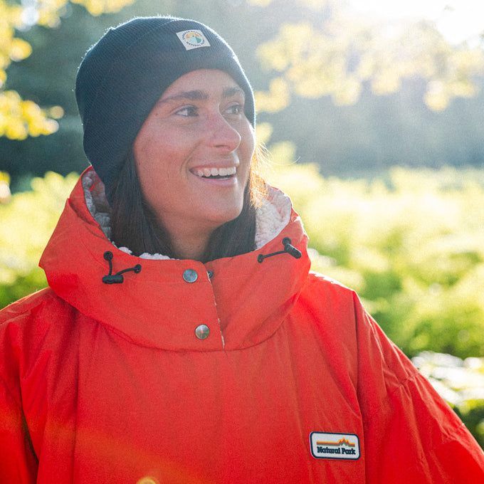Entoto Weatherproof Changing Poncho (Orange)