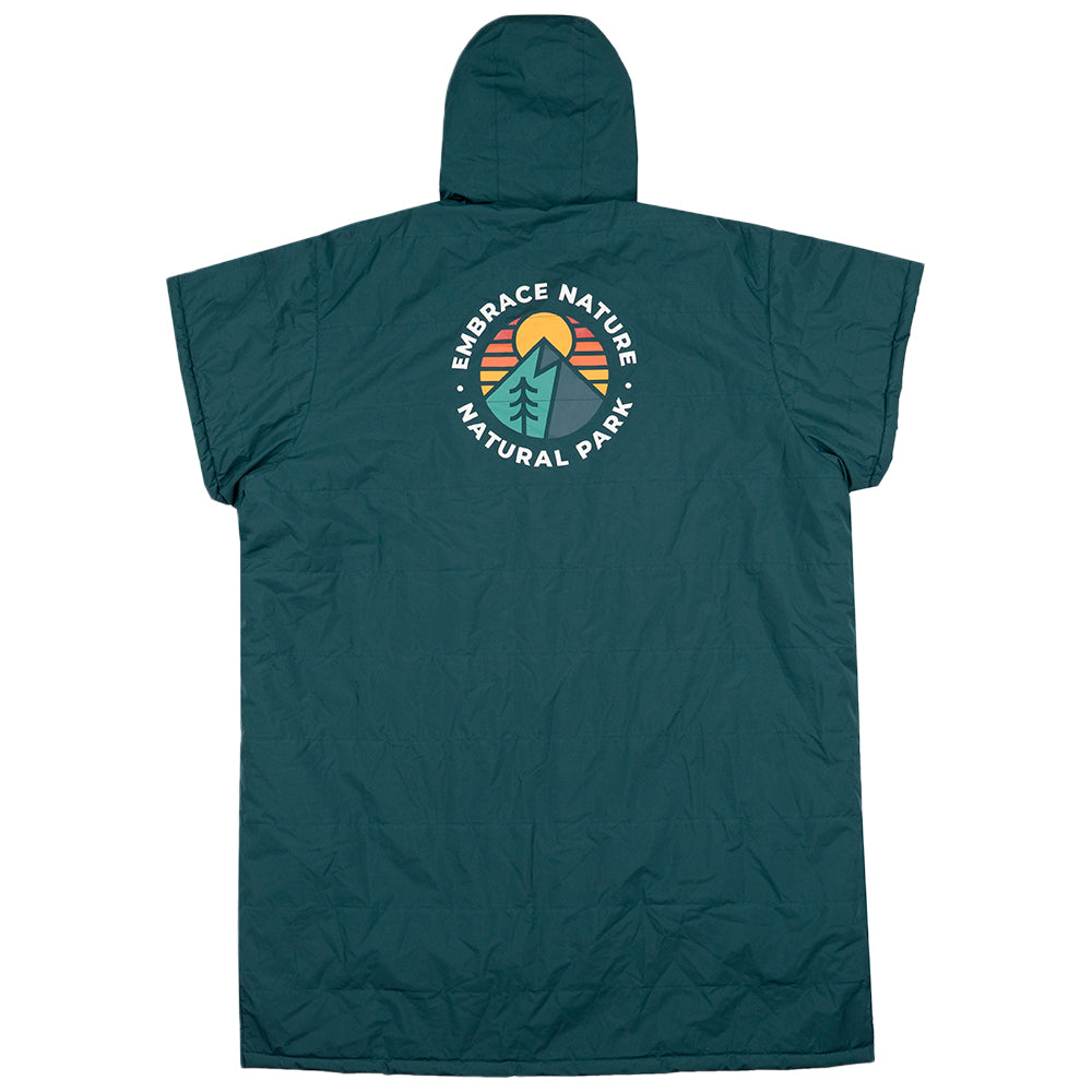 Entoto Weatherproof Changing Poncho (Petrol) #contain