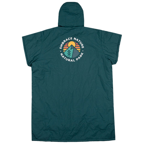 Entoto Weatherproof Changing Poncho (Petrol) #contain