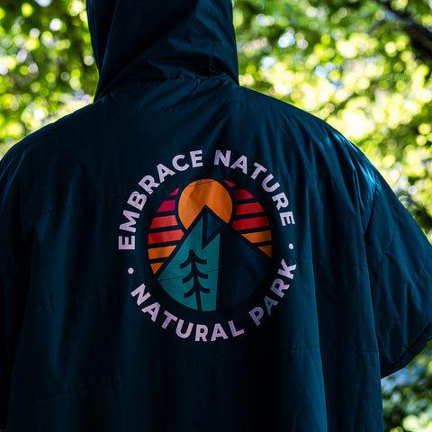 Entoto Weatherproof Changing Poncho (Petrol)