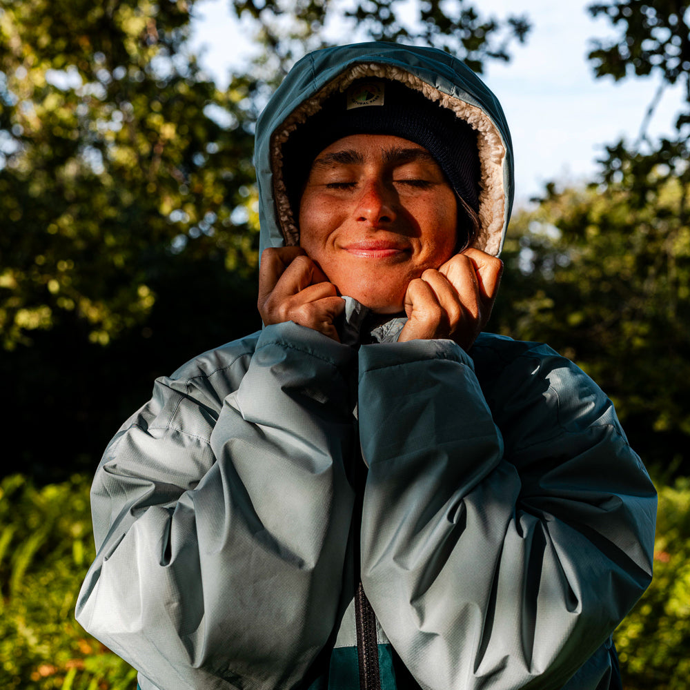 Eolus Weatherproof Changing Robe (Light Blue/Petrol)