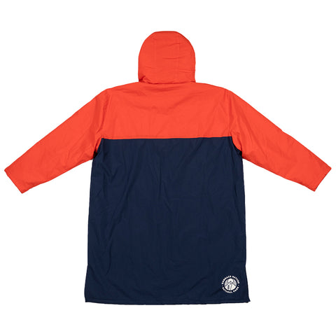 Eolus Weatherproof Changing Robe (Orange/Navy) #contain