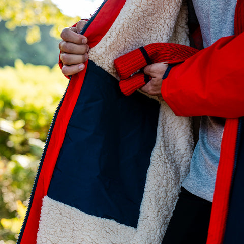 Eolus Weatherproof Changing Robe (Orange/Navy) @100