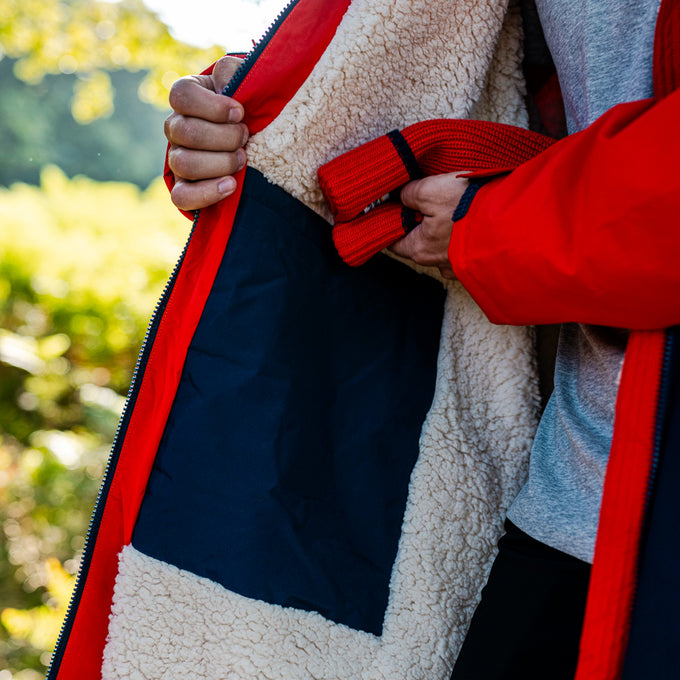 Eolus Weatherproof Changing Robe (Orange/Navy)