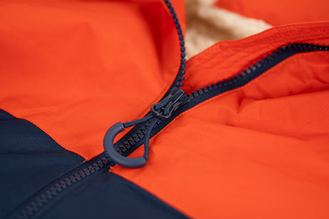 Eolus Weatherproof Changing Robe (Orange/Navy)
