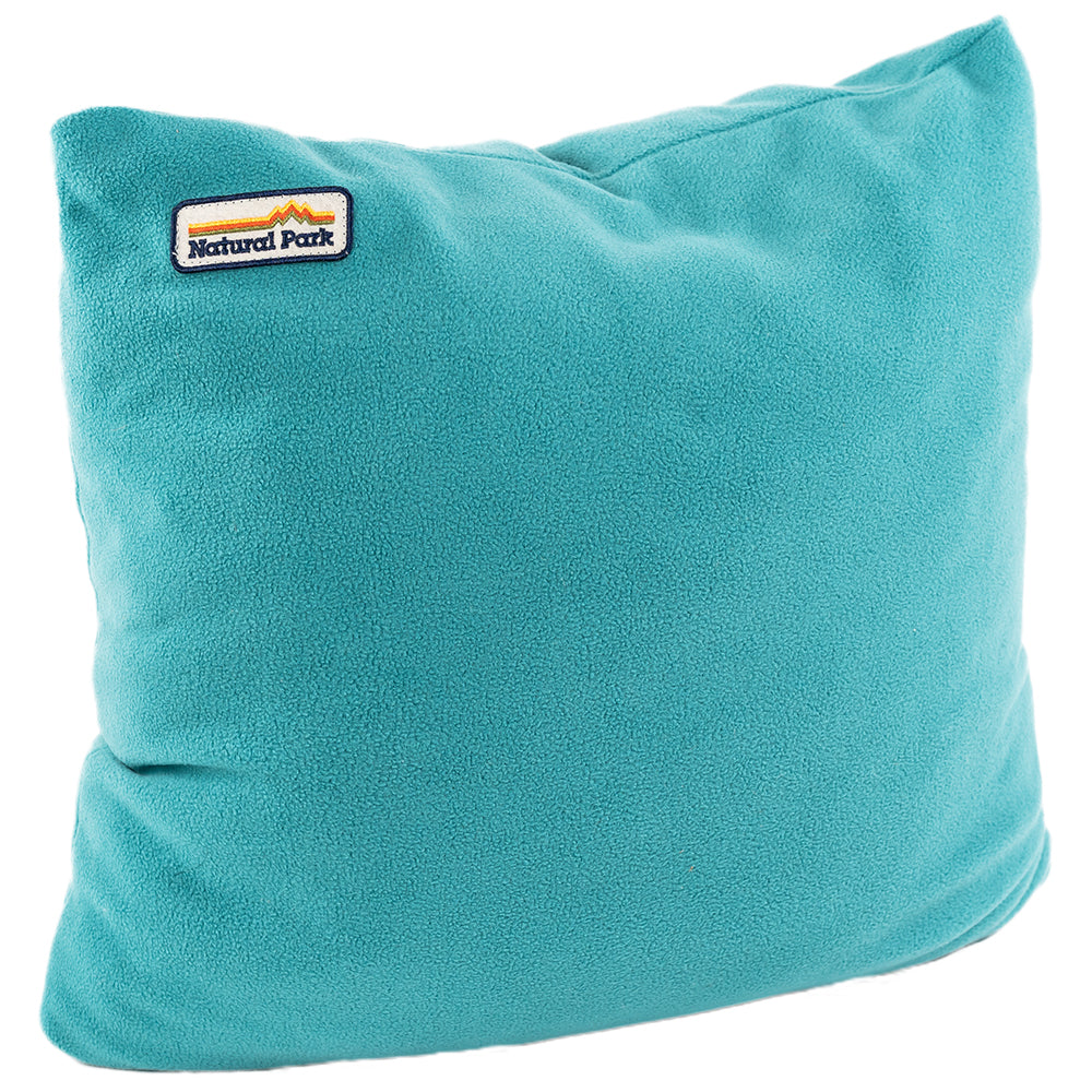 Estrela Aztec Fleece Blanket (Petrol) #contain