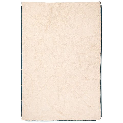 Estrela Landscape Sherpa Blanket (Petrol) #contain