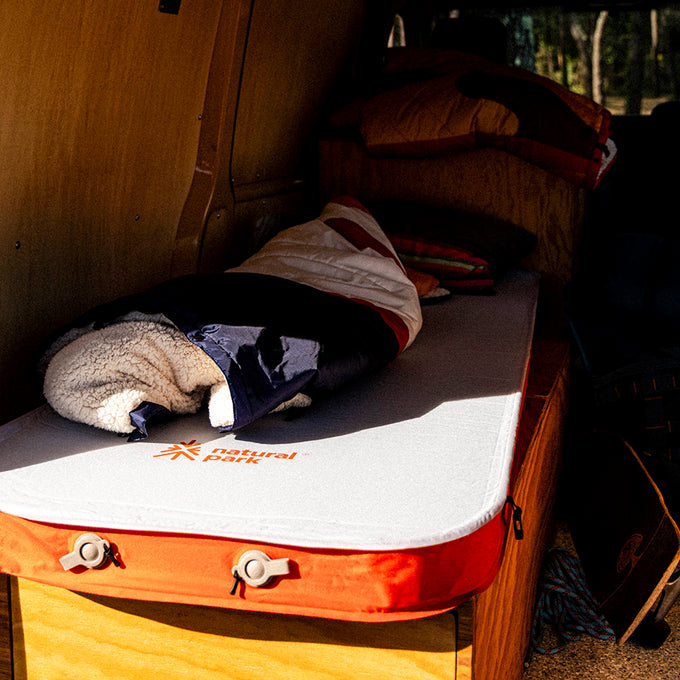 Galapagos 1P Self-Inflating Camping Mattress (Pureed Pumpkin)