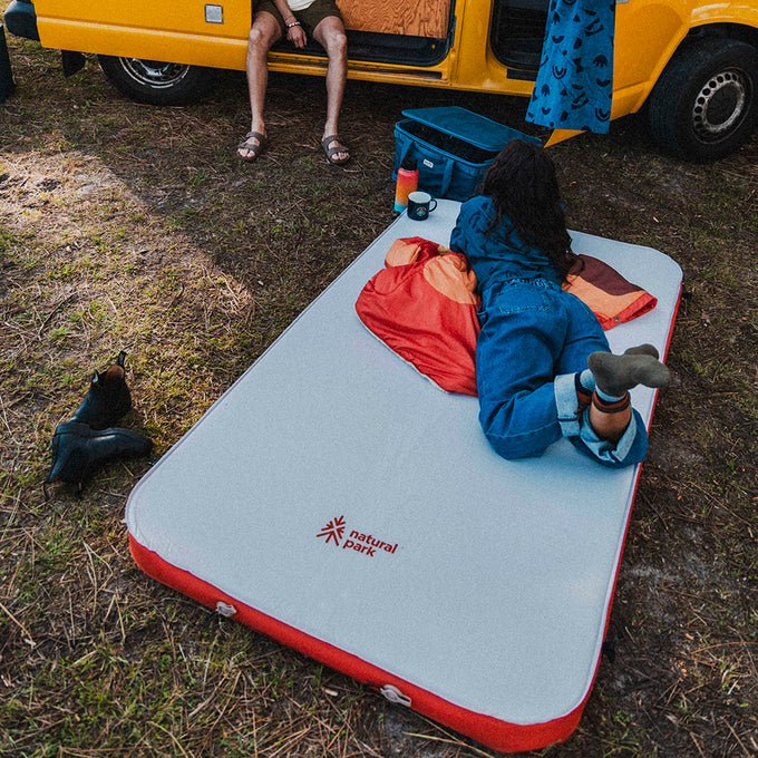 Galapagos 2P Self-Inflating Camping Mattress (Pureed Pumpkin)