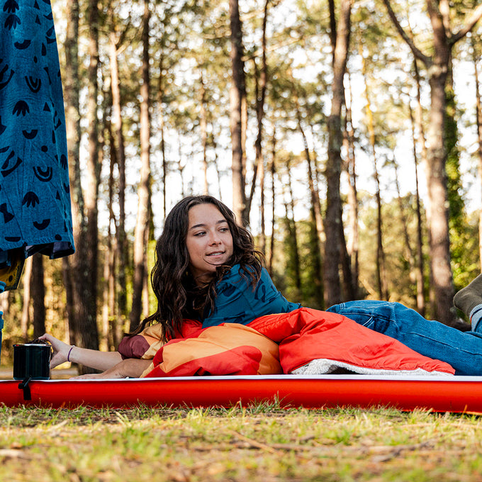 Galapagos 2P Self-Inflating Camping Mattress (Pureed Pumpkin)
