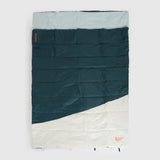 Galeras 0°C Double Sleeping Bag (Atlantic Deep/Antique White) #contain