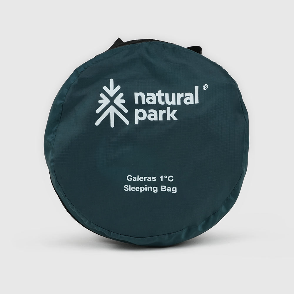Galeras 1°C Sleeping Bag (Atlantic Deep/Antique White) #contain