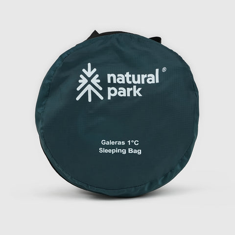 Galeras 1°C Sleeping Bag (Atlantic Deep/Antique White) #contain