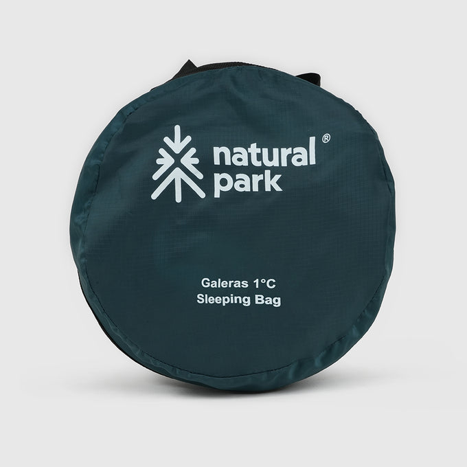 Galeras 1°C Sleeping Bag (Atlantic Deep/Antique White) #contain