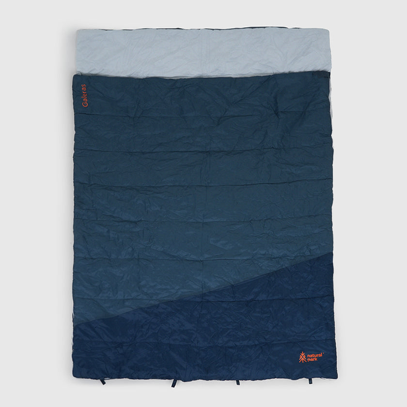 Galeras 5°C Double Sleeping Bag (Blue Fusion/Moonlit Ocean) #contain