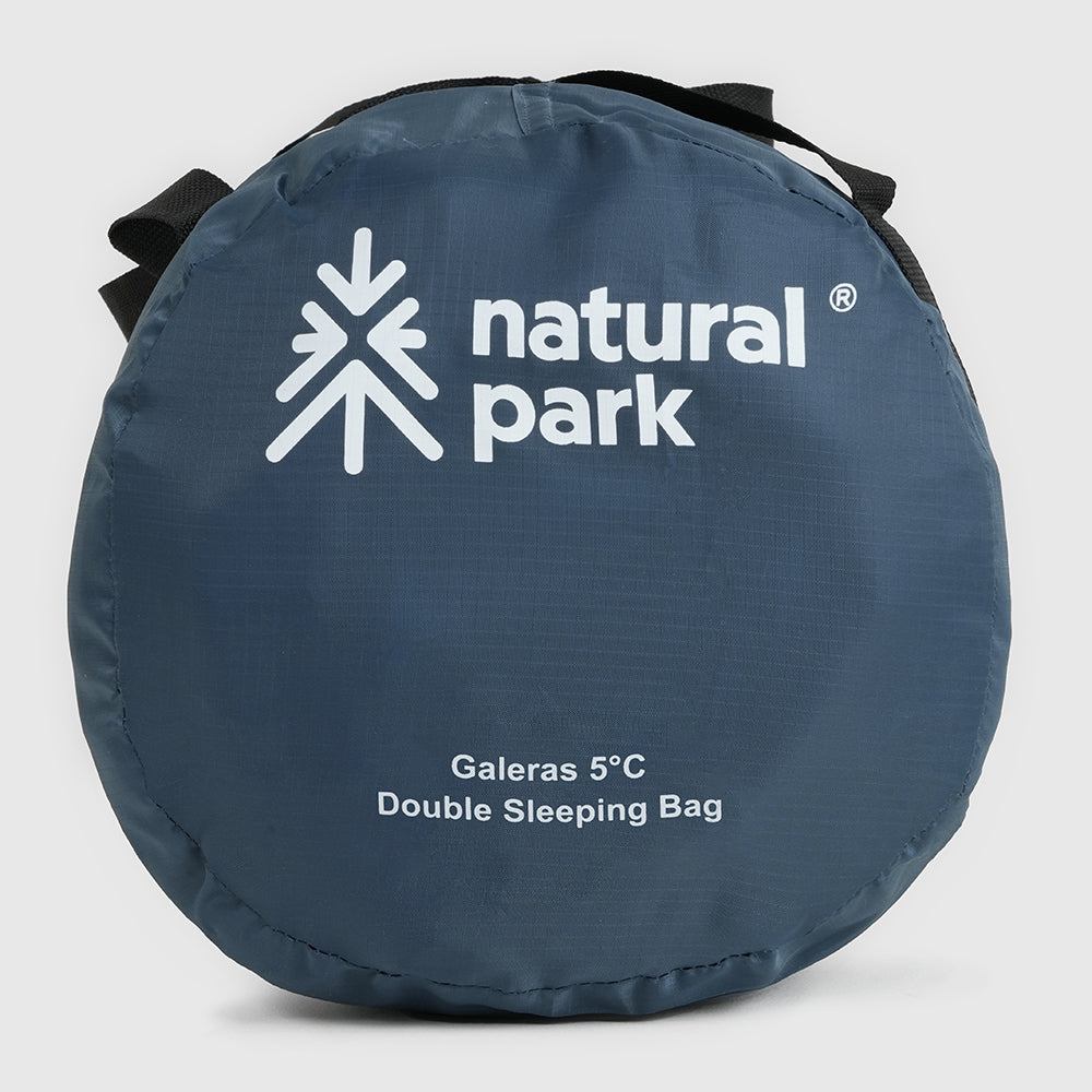 Galeras 5°C Double Sleeping Bag (Blue Fusion/Moonlit Ocean) #contain