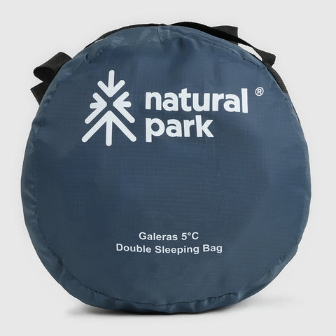 Galeras 5°C Double Sleeping Bag (Blue Fusion/Moonlit Ocean) #contain