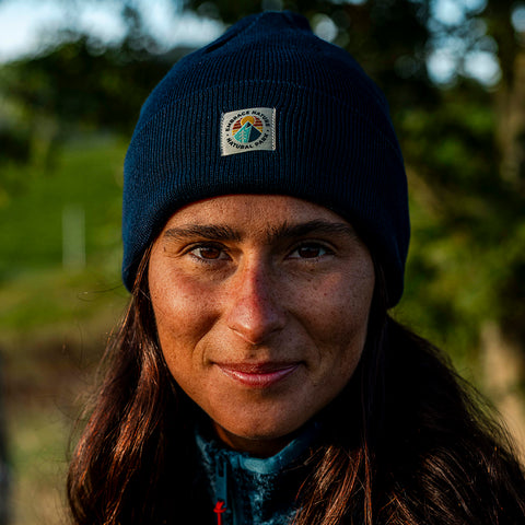 Galoppaz Double Rib Knit Beanie (Atlantic Deep)