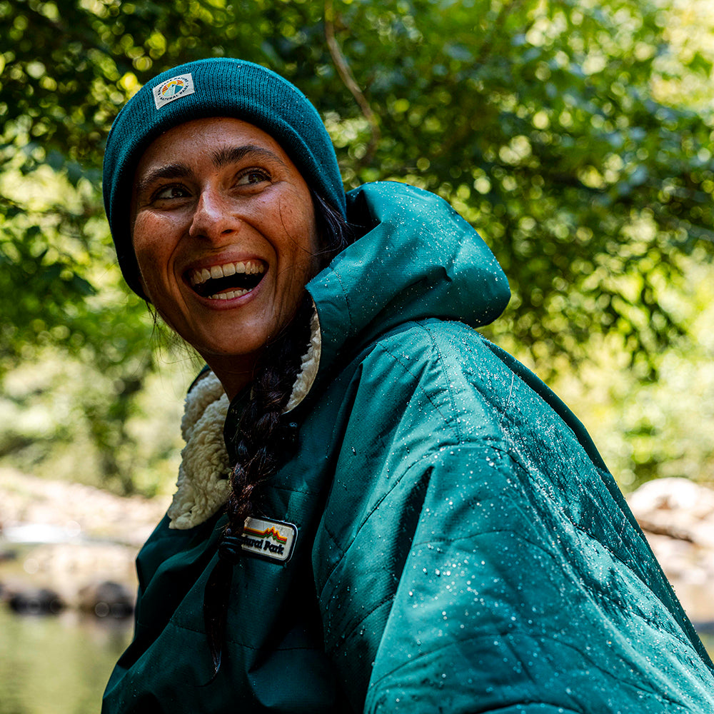 Galoppaz Double Rib Knit Beanie (Atlantic Deep)