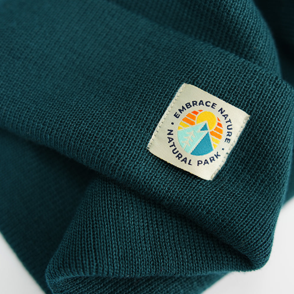 Galoppaz Double Rib Knit Beanie (Atlantic Deep)