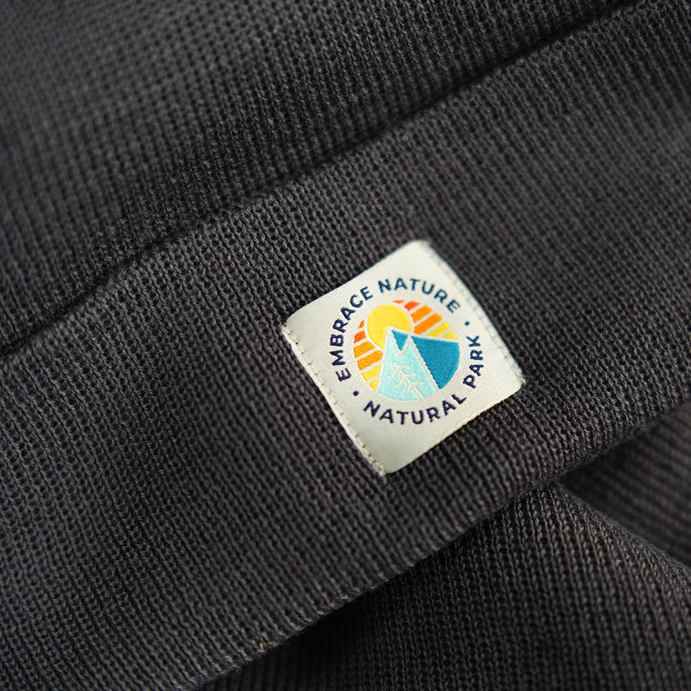 Galoppaz Double Rib Knit Beanie (Dark Shadow)