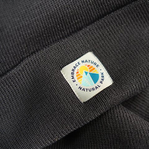 Galoppaz Double Rib Knit Beanie (Dark Shadow)