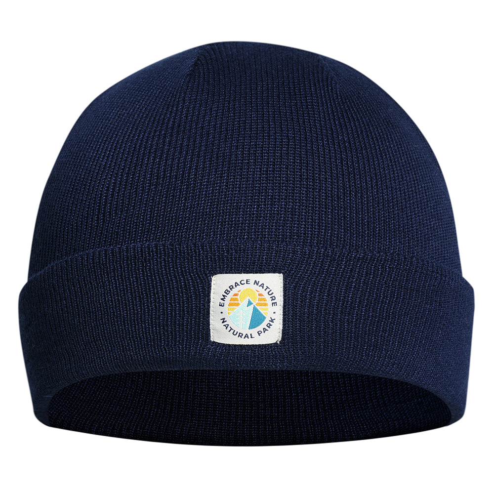 Galoppaz Double Rib Knit Beanie (Maritime) #contain