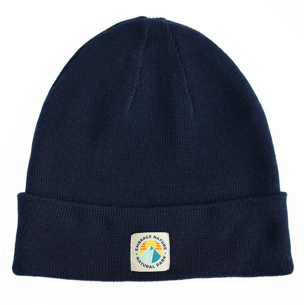 Galoppaz Double Rib Knit Beanie (Maritime) #contain