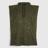 Gannett Organic Cotton Towel Robe (Dark Olive) #contain