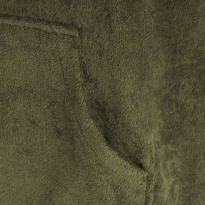 Gannett Organic Cotton Towel Robe (Dark Olive)