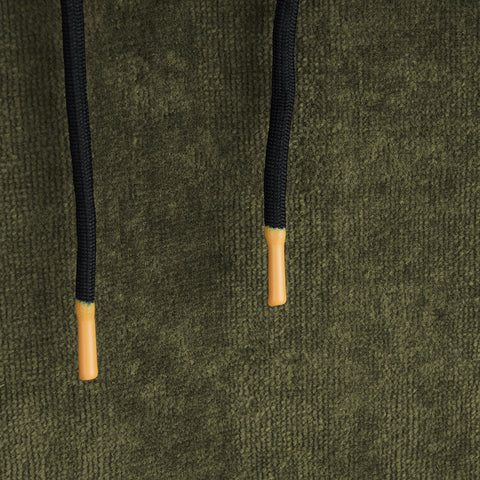 Gannett Organic Cotton Towel Robe (Dark Olive)