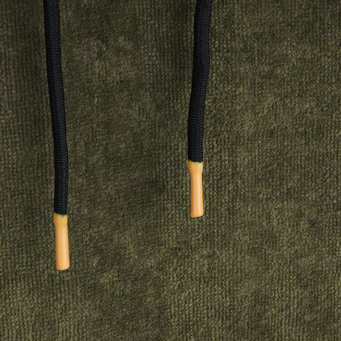 Gannett Organic Cotton Towel Robe (Dark Olive)
