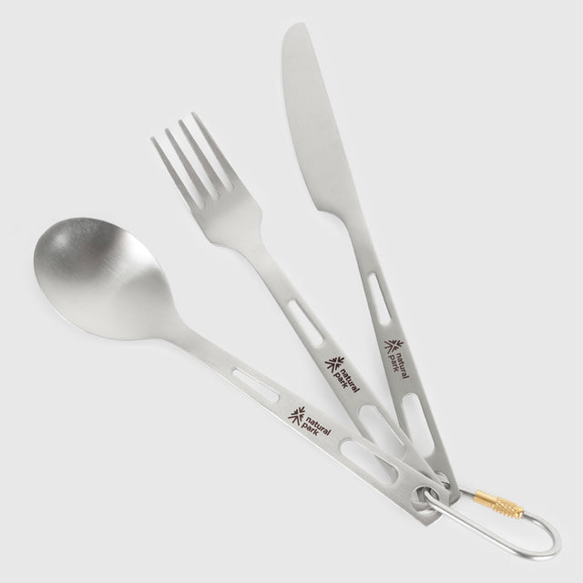Hakone Cutlery Set (Stainless Steel) #contain
