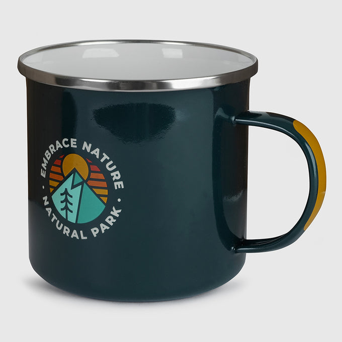 Halti 500ml Enamel Mug (Atlantic Deep) #contain