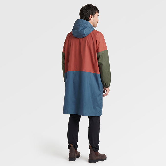 Harroway Waterproof Packable Poncho (Multi) ✦AI