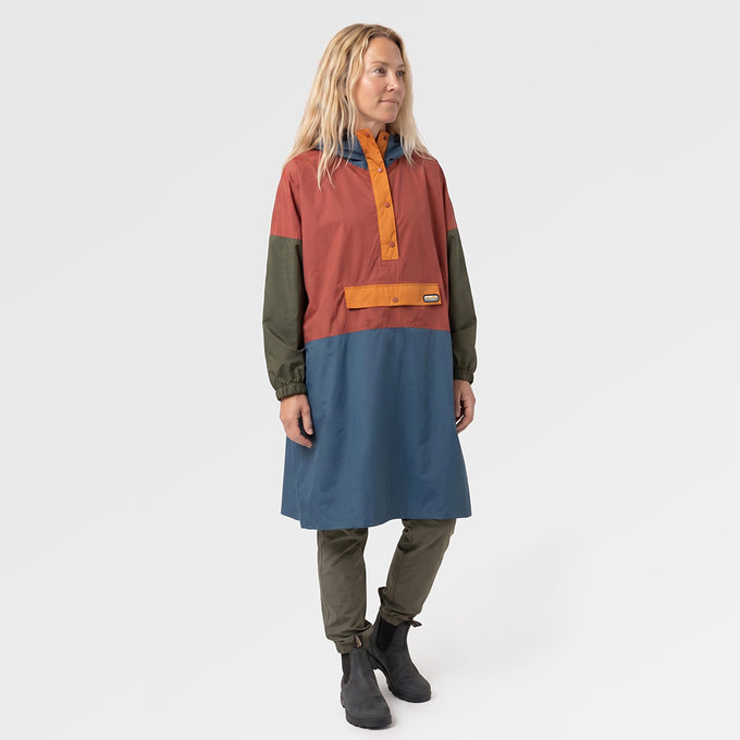 Harroway Waterproof Packable Poncho (Multi) ✦AI