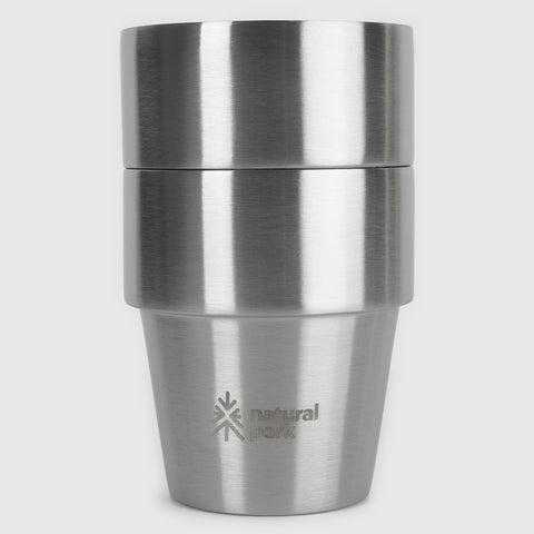 Hotaka Double Walled Stainless Steel Mugs 2 Pack (Stainless Steel) #contain