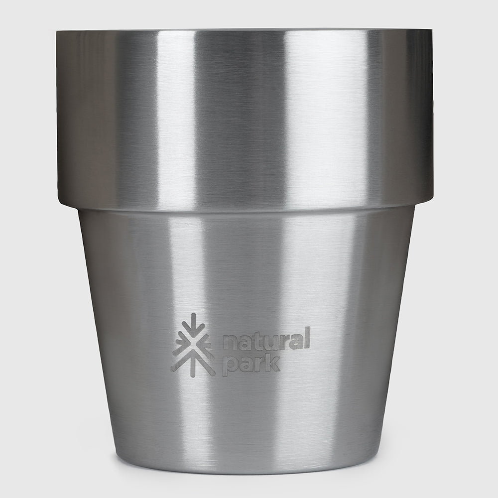 Hotaka Double Walled Stainless Steel Mugs 4 Pack (Stainless Steel) #contain