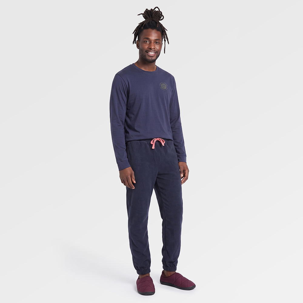 Huxden Fleece Joggers (Maritime Blue) ✦AI