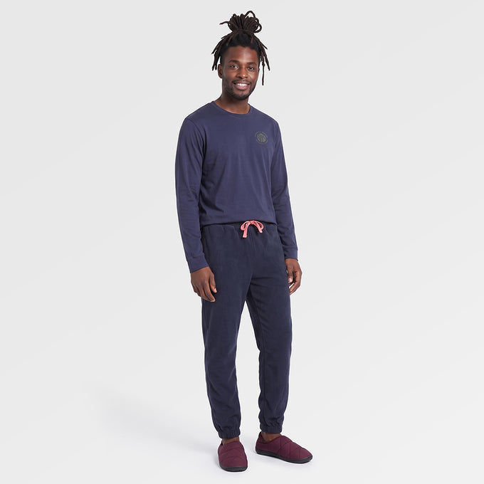 Huxden Fleece Joggers (Maritime Blue) ✦AI