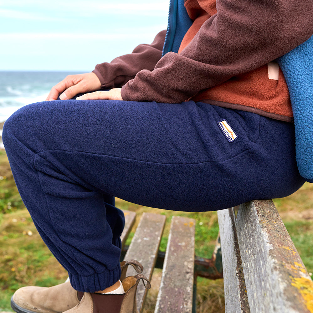Huxden Fleece Joggers (Maritime Blue) ‡M;170cm